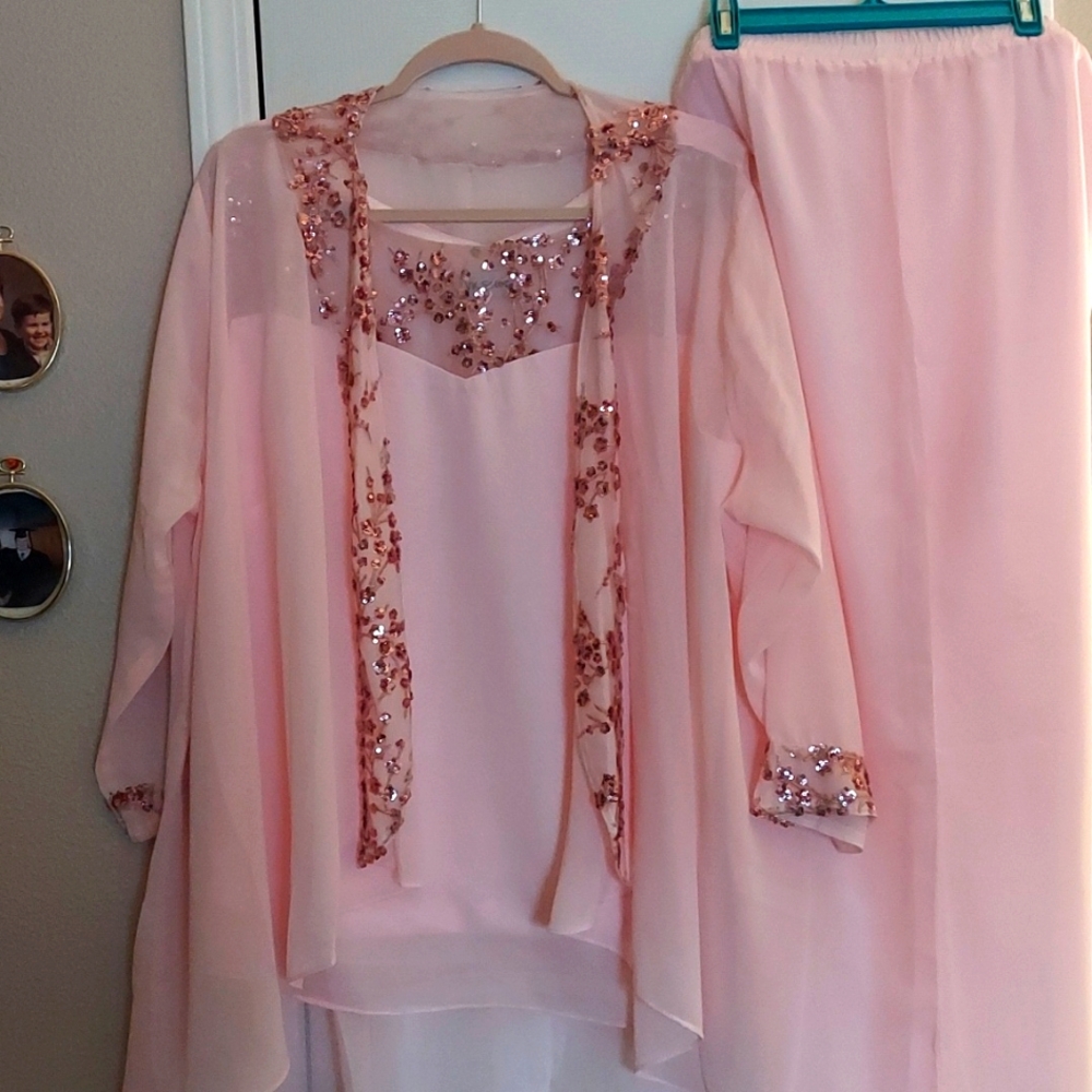 Chiffon pantsuit